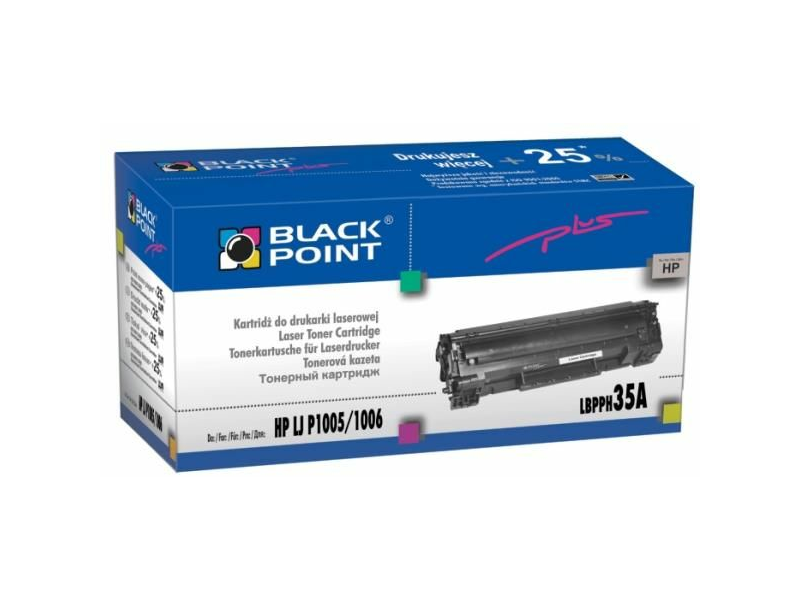 Black Point CB435A fekete toner