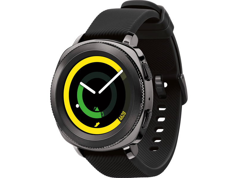 Samsung Gear Sport SM-R600NZKAXEH Okosóra, Fekete