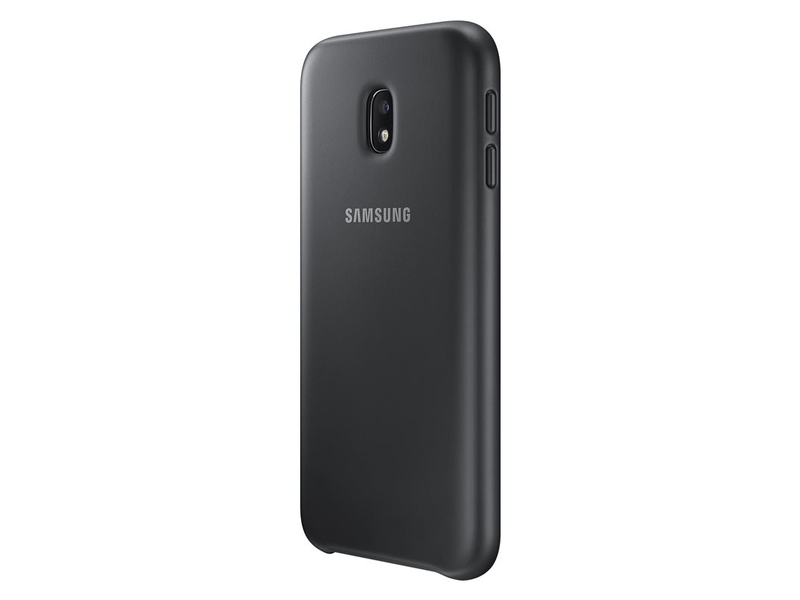 Samsung EF-PJ330CBEGWW Dual Layer Cover Galaxy J3 Védőtok, Fekete