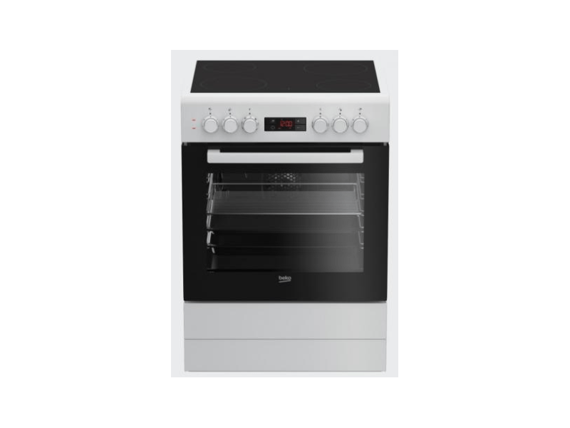 BEKO FSM67300GWS Kerámialapos tűzhely