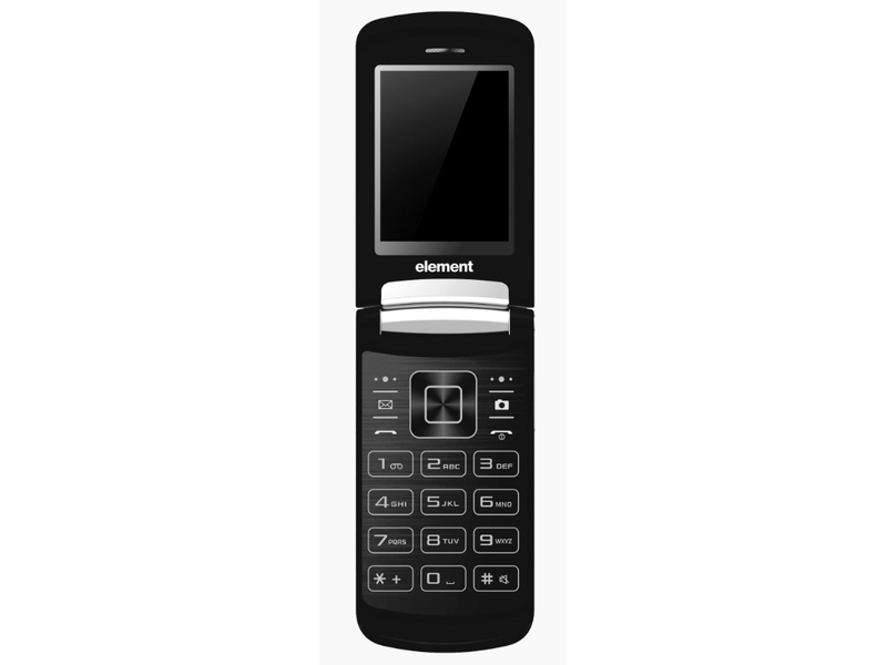 Sencor ELEMENT P031V Kártyafüggetlen Mobiltelefon, Fekete