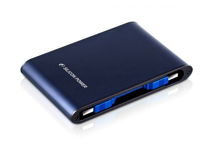 Silicon Power EHDDA80  1 TB Külső HDD, Kék