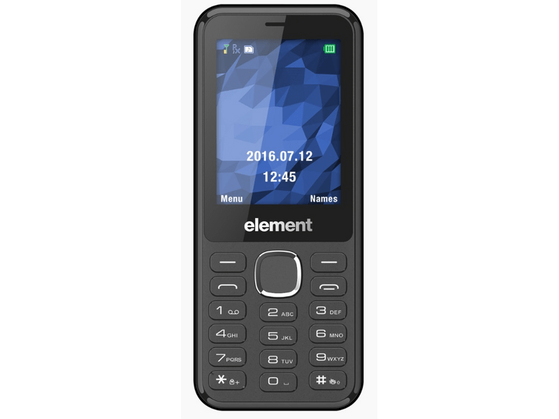 Sencor Element P004 Kártyafüggetlen Mobiltelefon, Fekete