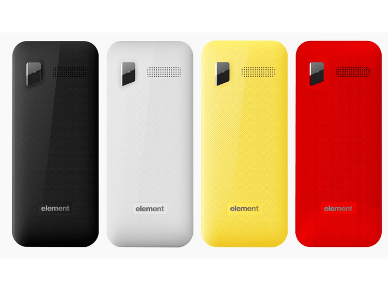 Sencor Element P004 Kártyafüggetlen Mobiltelefon, Fekete