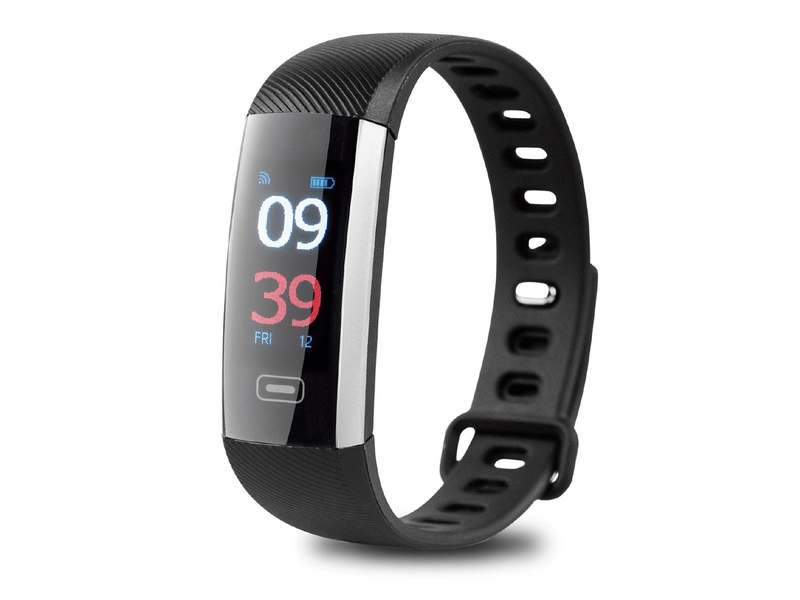 GoClever Smart Band MAXFIT PREMIUM, Fekete