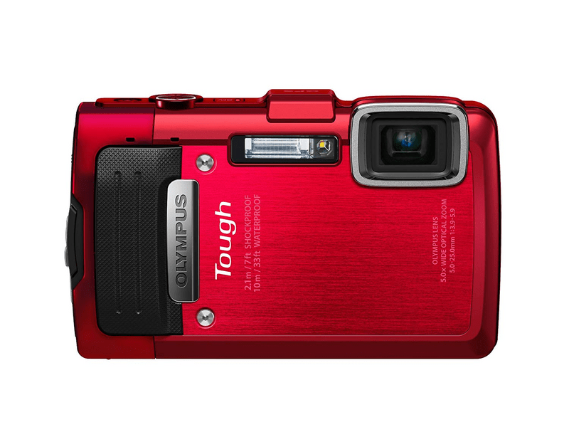 Olympus Tough TG830 16 MP Kompakt digitális fényképezőgép, Piros