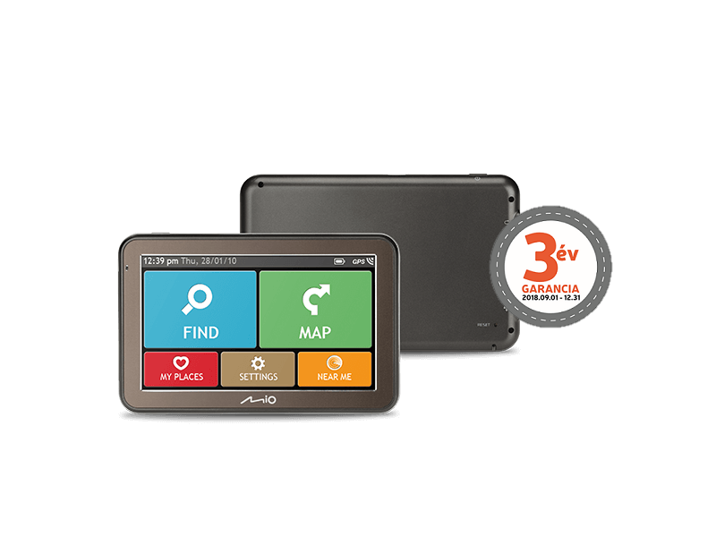 MIO SPIRIT 7670 LM Teljes Európa térkép, 5