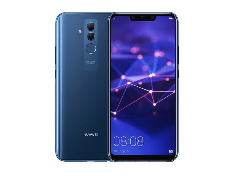 Huawei Mate 20 Lite 64 GB, DualSim, Kártyafüggetlen Mobiltelefon, Kék
