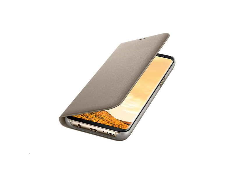 Samsung EF-NG955PFEGWW Oldalra nyíló tok, Arany