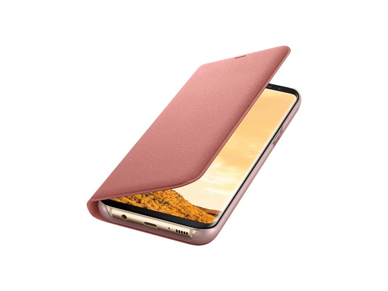 Samsung EF-NG955PPEGWW Oldalra nyíló tok, Rózsaszín