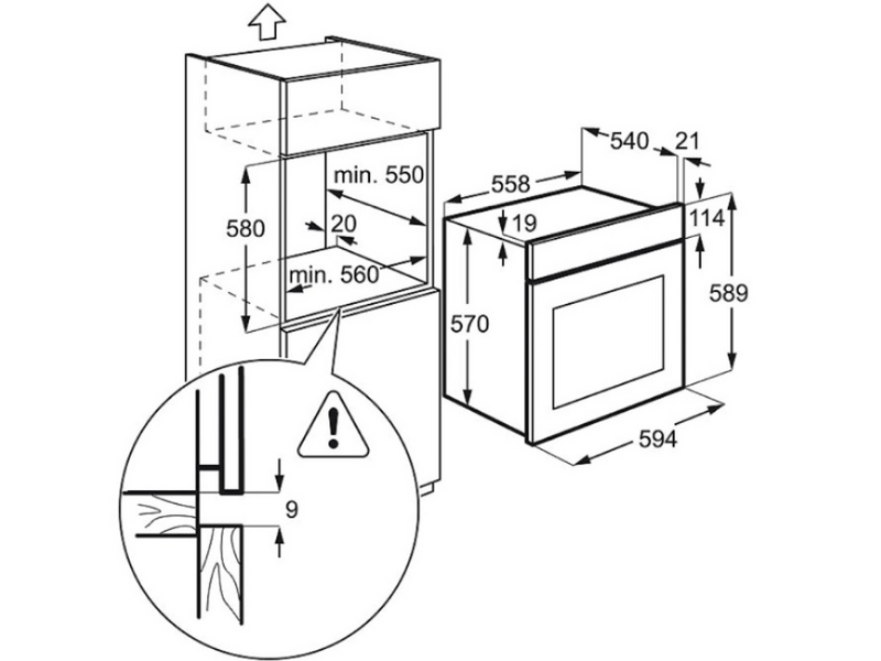 ZANUSSI ZOB442XU Beépíthető multifunkciós sütő