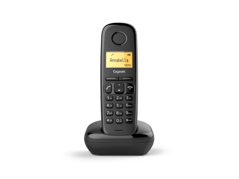 Gigaset A170 Dect Telefon, Fekete