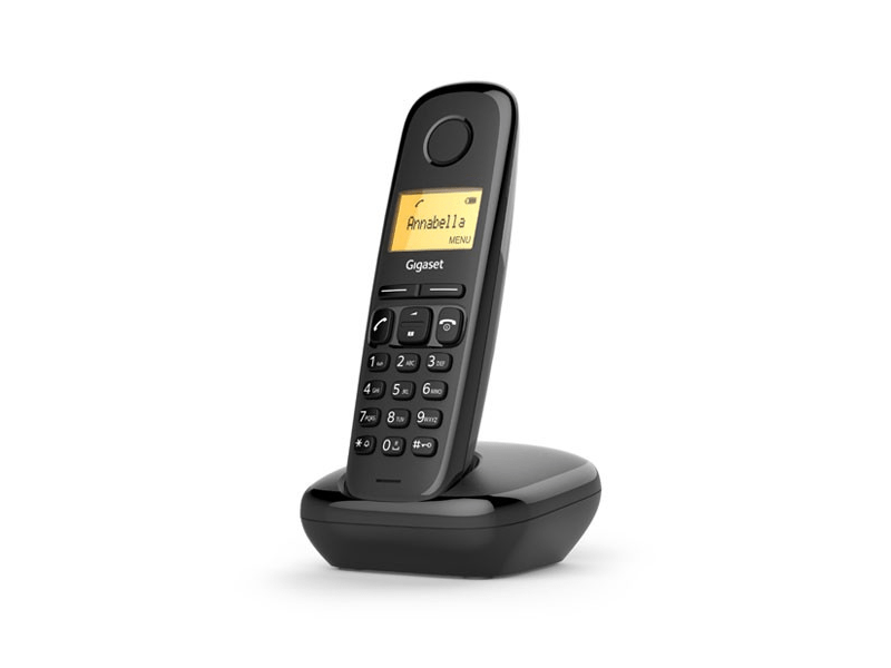 Gigaset A170 Dect Telefon, Fekete