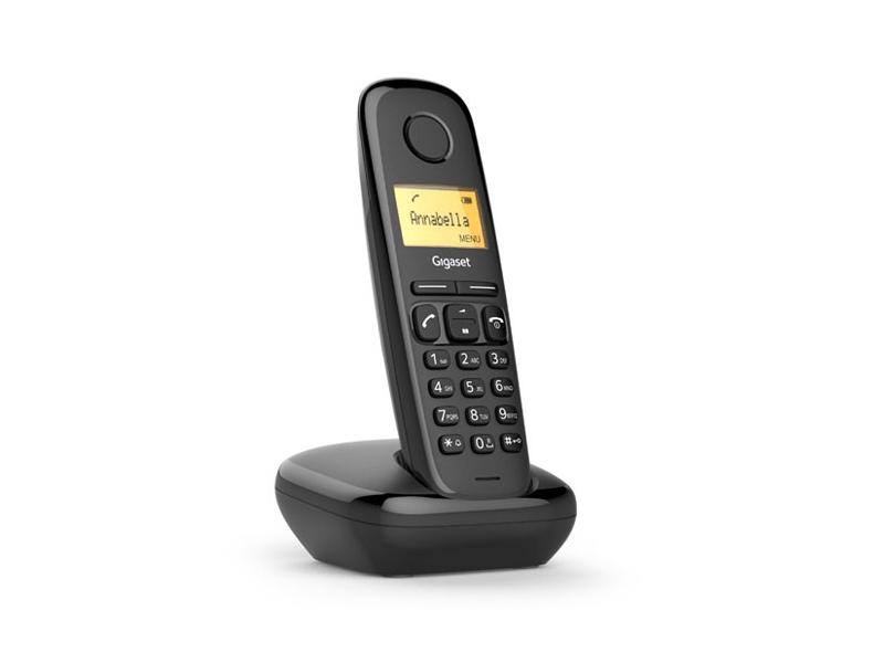 Gigaset A170 Dect Telefon, Fekete