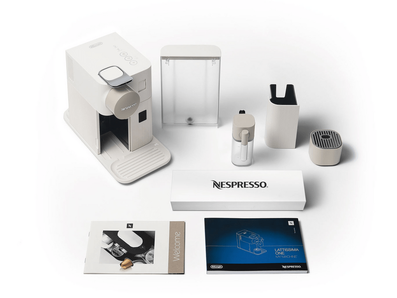 DELONGHI Lattissima One EN500.W Nespresso Kapszulás Kávéfőző, Fehér