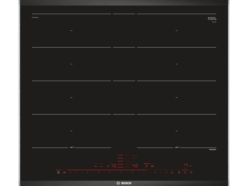 Bosch PXY675DE3E Beépíthető indukciós főzőlap