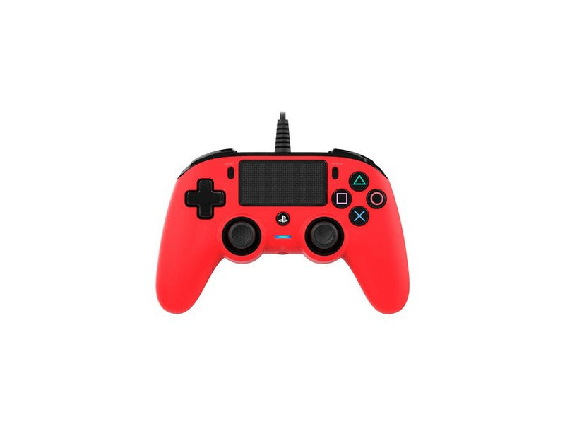 NACON Wired Compact Controller vezetékes, piros (Playstation 4)