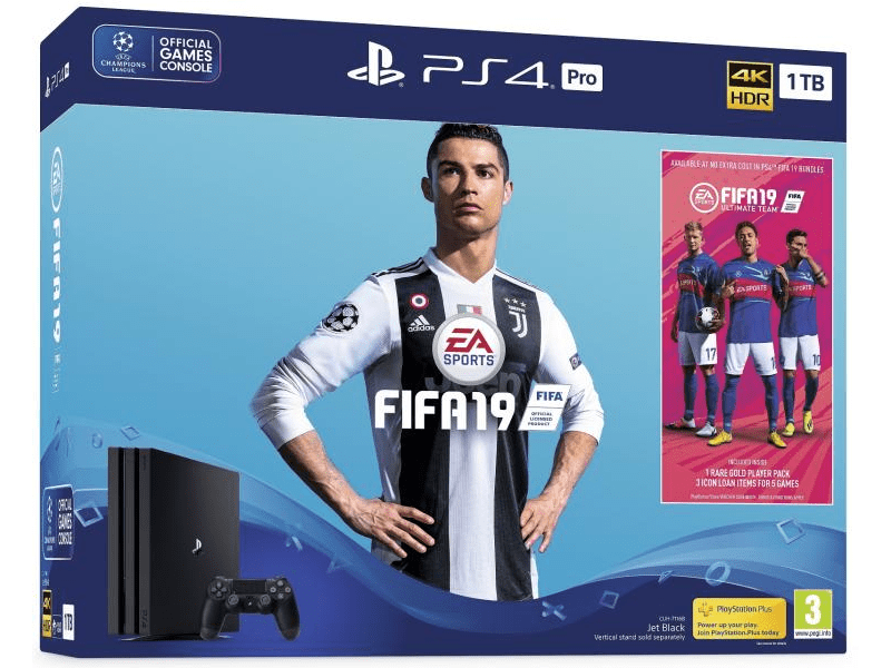 Sony PlayStation 4 PRO + FIFA 19 Játékprogram
