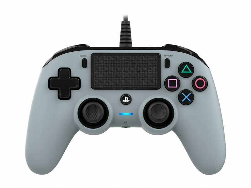 NACON Wired Compact Controller vezetékes, szürke (Playstation 4)
