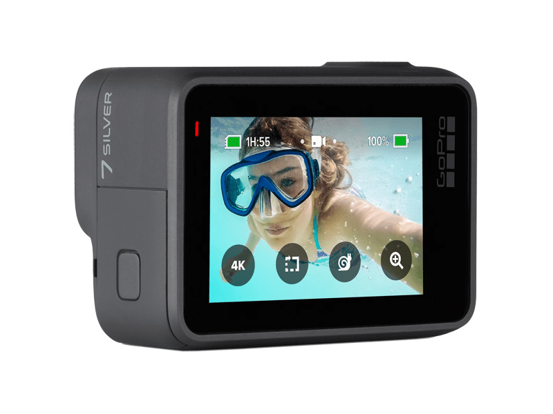 GoPro HERO 7 Akciókamera (CHDHC-601-RW), Ezüst