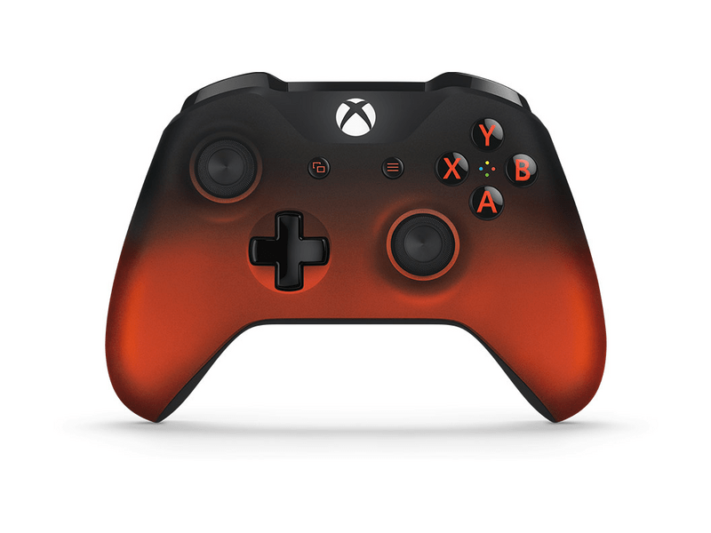 Microsoft Xbox One Vezeték nélküli Volcano Shadow kontroller (MIC WL3-00069), Fekete-Vörös