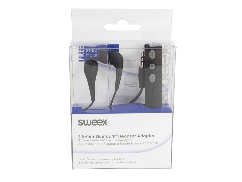 Sweex SWBTHSRCVR100 Hordozható Bluetooth Headset adapter