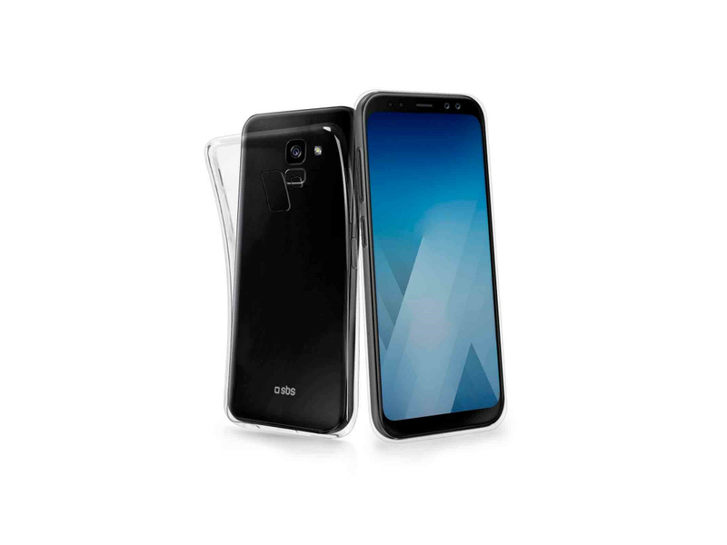 SBS TESKINSAA8T Samsung Galaxy A8 2018 Telefontok, Átlátszó