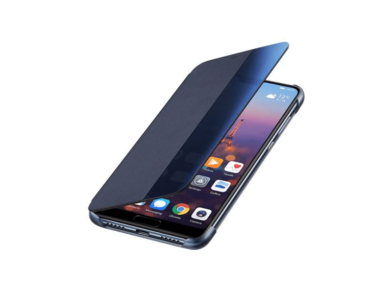Huawei P20 Flip Cover védőtok, Kék