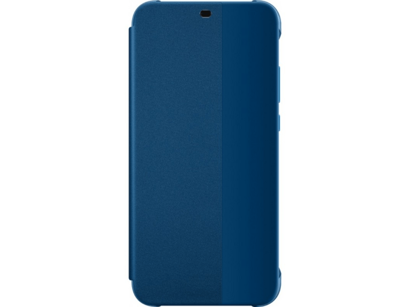 Huawei P20 Lite Flip Cover védőtok, Kék