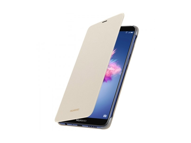 Huawei P Smart Flip Cover Védőtok, Arany