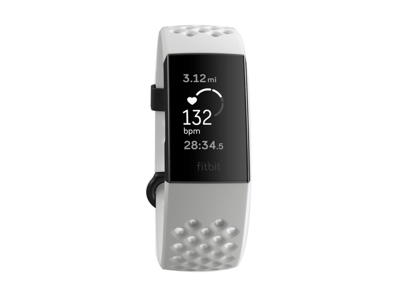 Fitbit Charge 3 Aktivitásmérő okoskarkötő, Fehér - Grafitszürke