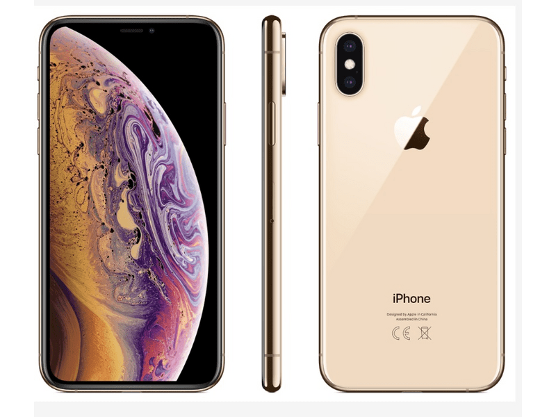 Apple iPhone XS 64 GB Kártyafüggetlen Mobiltelefon, Arany