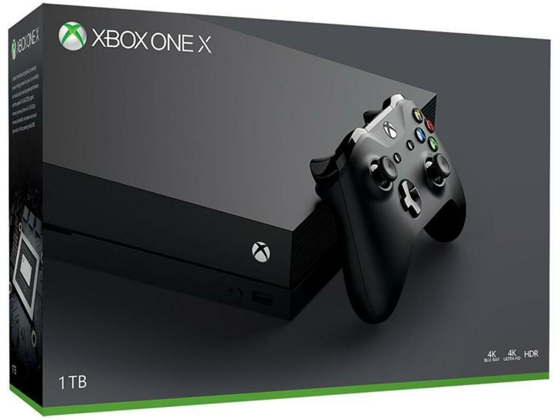 Microsoft Xbox One X 1TB Játékkonzol + Vertikális állvány