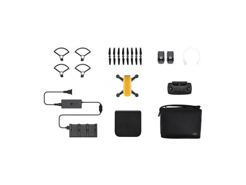 DJI SPARK Fly More Combo Drón, Sárga