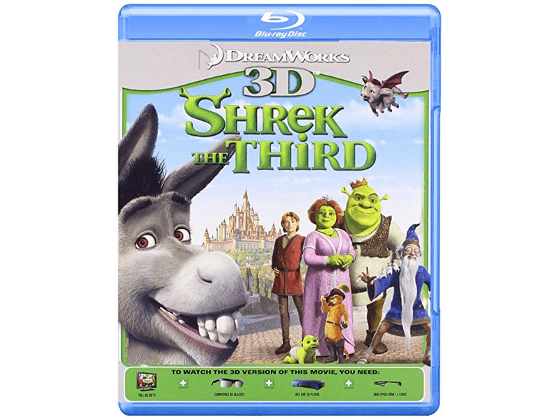 SHREK 3 3D BD Animációs film