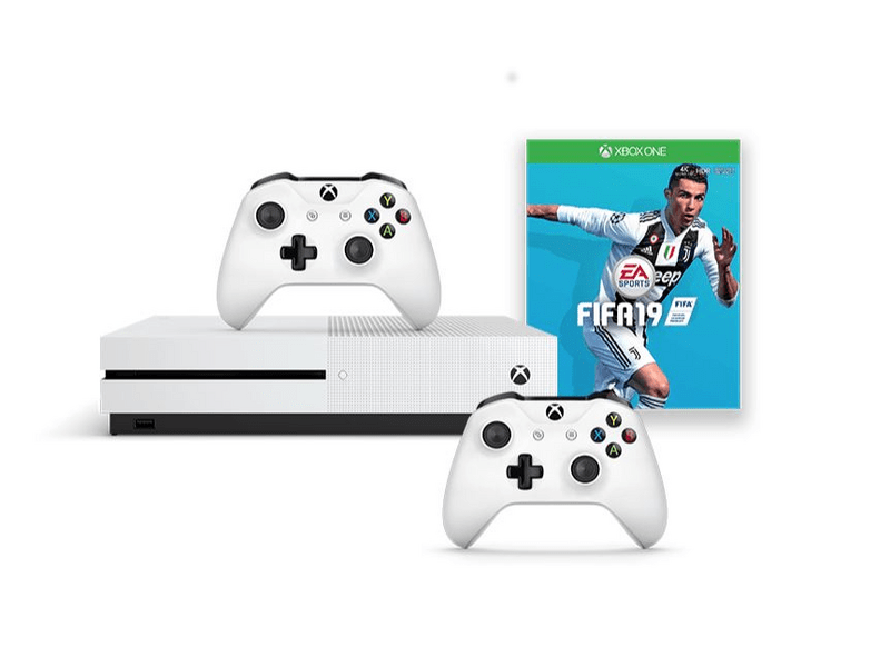 XBOX ONE S 1TB +1 KONTROLLER + FIFA 19