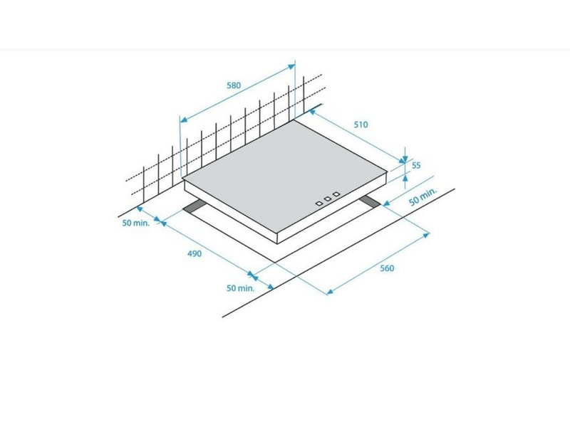 BEKO HIC-64403T Beépíthető kerámia főzőlap