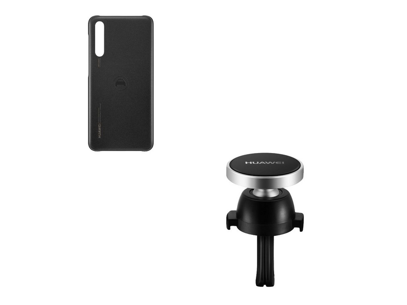 Huawei CF80 P20 Mágneses autós tartó és tok