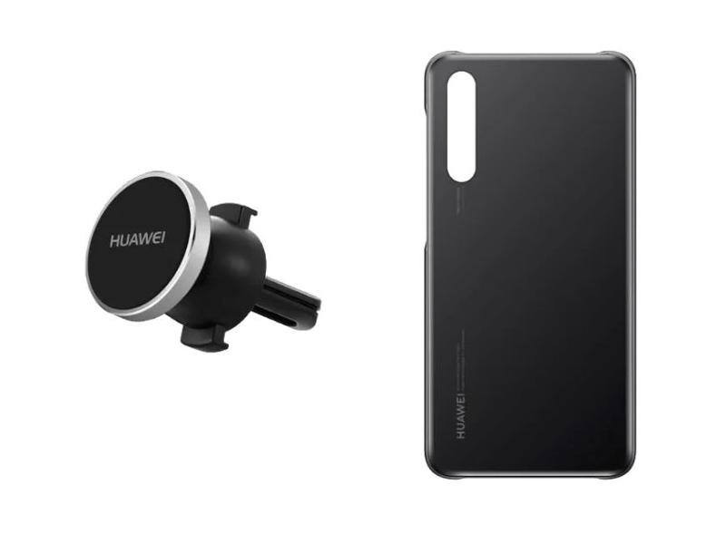 Huawei CF80 P20 Pro Mágneses autós tartó és tok
