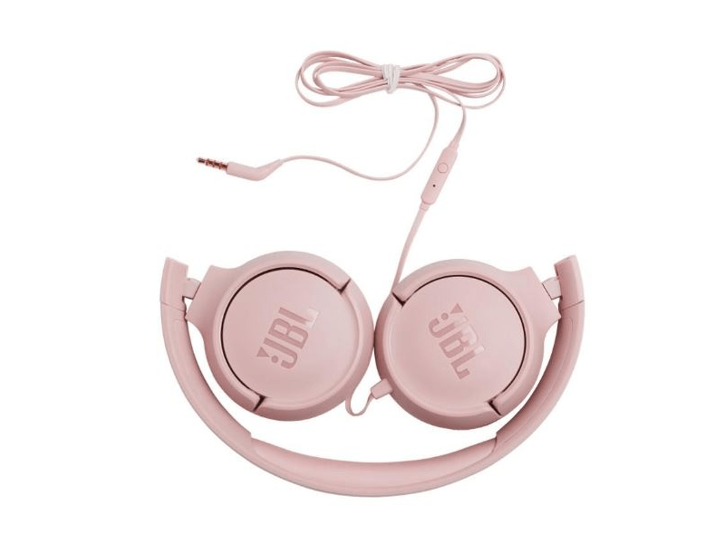 JBL T500 slušalice za uho, ružičaste