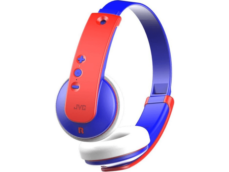JVC HA-KD9BT-P Gyermek Fejhallgató, Kék/Piros