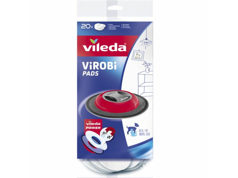 VILEDA Virobi takarítórobot utántöltőkendő F1725V