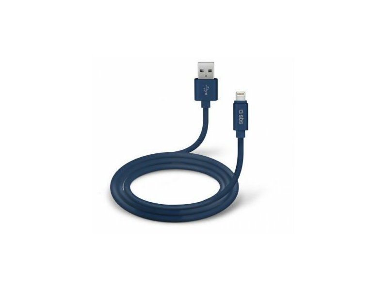SBS USB 2.0 Lightning Adatkábel, Kék