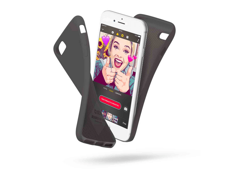 SBS Polo Iphone 6/6s/7/8 Telefon tok, Fekete