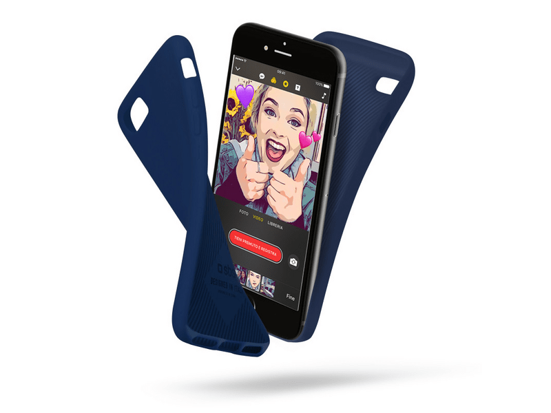 SBS Polo Iphone 6/6s/7/8 Telefon tok, Kék