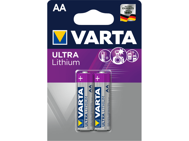 VARTA ULTRA LITHIUM ceruza/ AA/ LR06 elem BL2