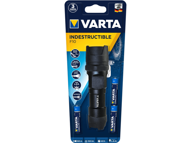 Varta Indestructible 1W LED 3AAA elemlámpa (18700101421)