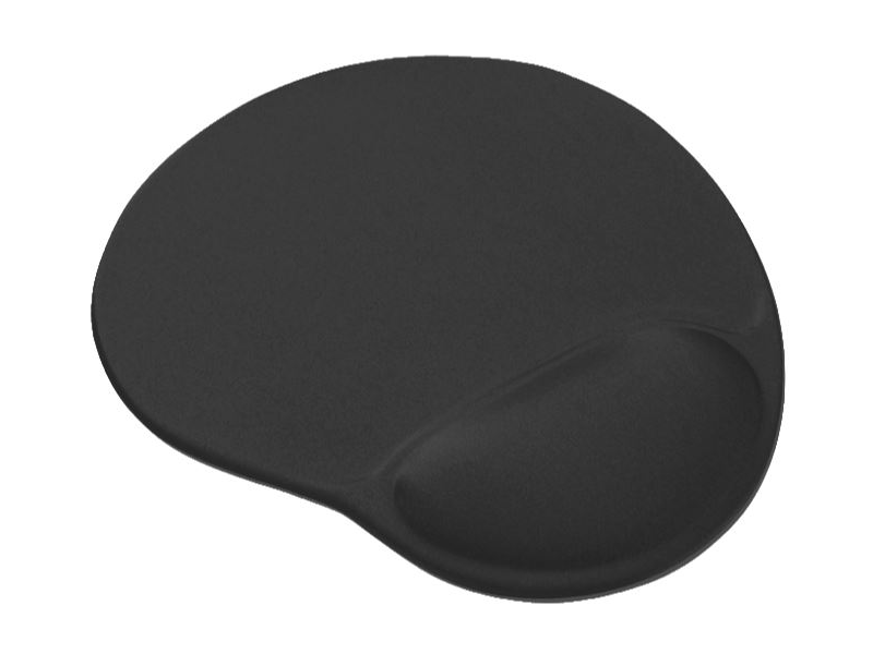 Trust BigFoot Zselés egérpad, fekete (16977)