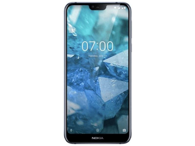 Nokia 7.1 Dual SIM 32 GB Kártyafüggetlen Mobiltelefon, Kék