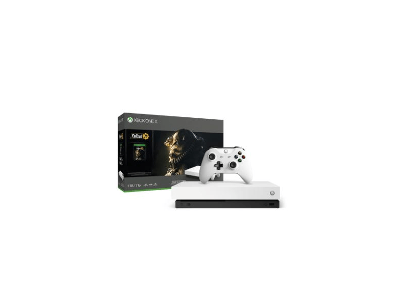 Microsoft XBOX ONE X 1 TB Fehér + Fallout76
